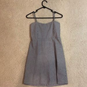 brandy melville seersucker mini dress